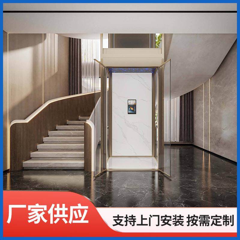 用自建房别墅电梯升层农村CGZ住宅二三观光复式家小型液压降电梯