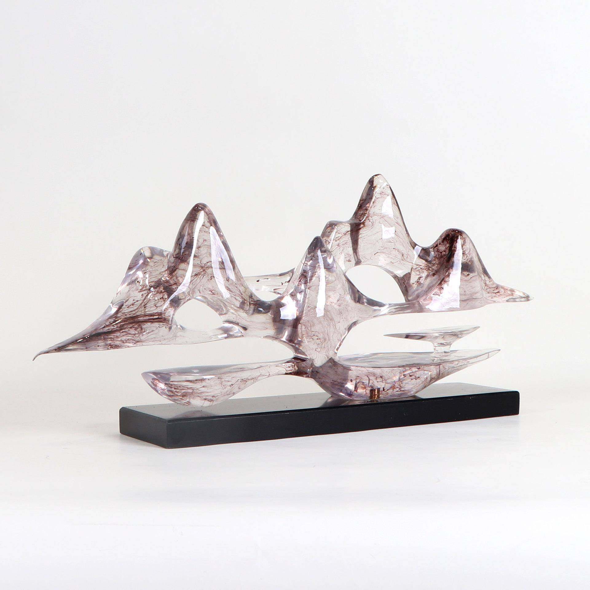 中式办塑公室水墨新云山雕样板间茶MC-TY-63室家居客软装饰品厅电,家居饰品,装饰摆件,淘宝优惠券,粉丝福利购,淘宝优惠卷