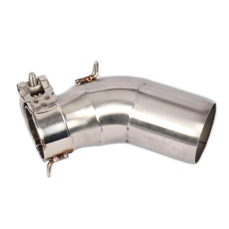 厂家直销摩托板车C6弯50GC600650T中段连接管锈C6踏00排气管中段