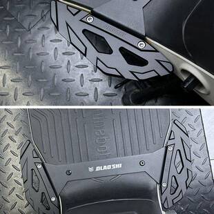 脚踏适用九号F前2z10F9768S9TMxF90mFz1a10改1装加宽分体踏板配件