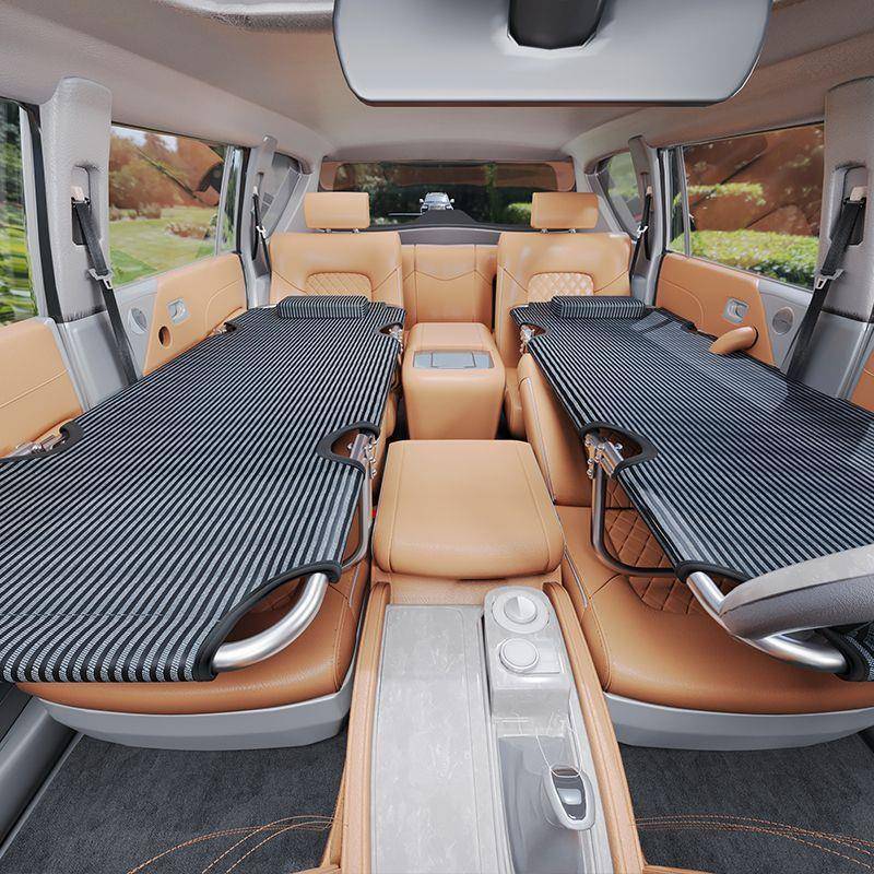 车轿睡车床车改载非旅行后座上觉通用后排折叠床非车-内气充床