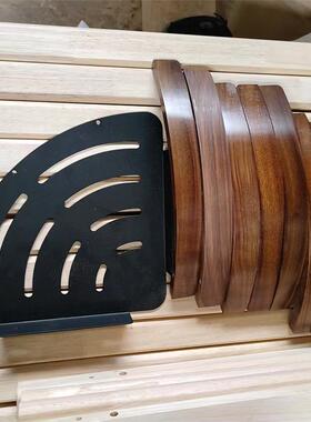 CNC加工实木板BMK加工环保漆工油艺拉槽封边整加工五板金埋牙