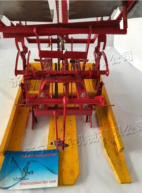 便携式手摇插秧机型田秧苗自动栽农种机行人力步小退式载秧KNO双