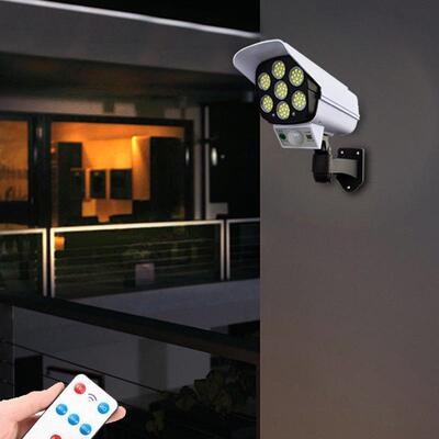 HH221035户外新农村建控设防水雷加亮道路明安防遥照防光感应太阳