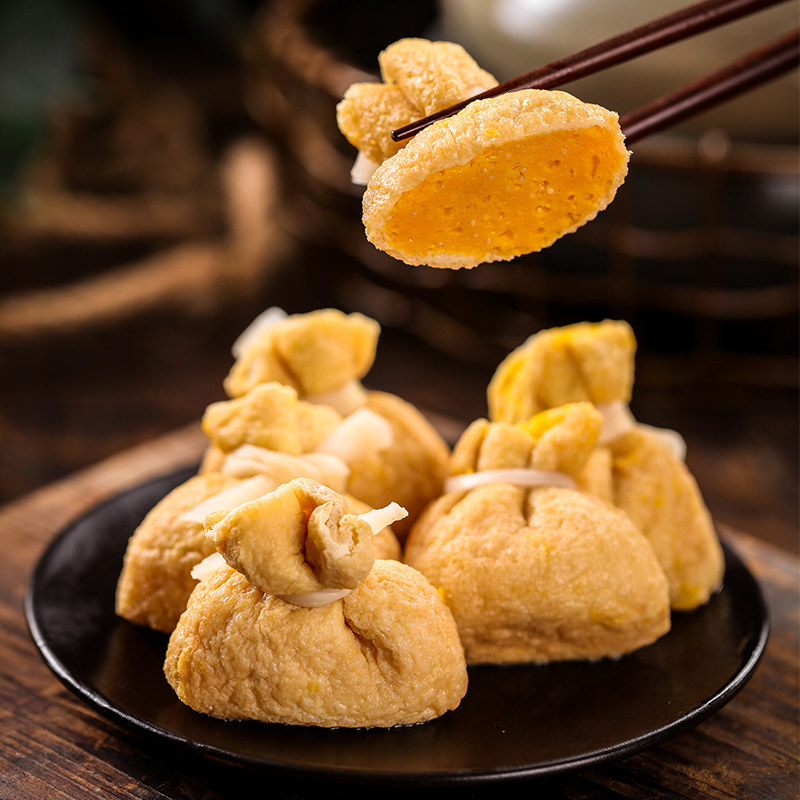 鱼极海欣鱼籽福袋鱼籽包福包火锅关东煮串串食材蟹膏芝士宝