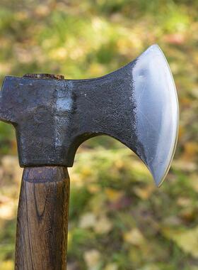 厂现货风小锤旋斧6520cm旋风锰钢子锻打小斧便携小家手斧露营把玩