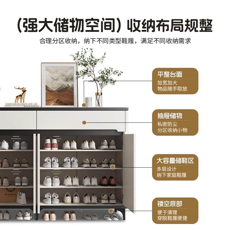 柜家用门收纳储物柜靠墙阳台202口5鞋新款客厅一体易简鞋架XG0227