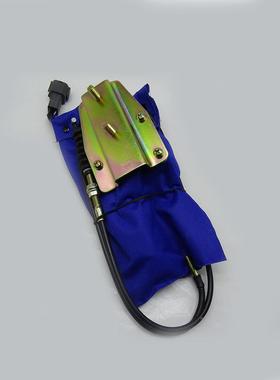 SY21熄5Y2S35火马达24V灰插挖掘磁RNI机熄火电阀