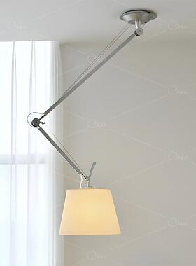 ecasTagdo长杆摇36011臂餐厅吊灯可移位olmo包豪斯中古卧室书房灯