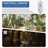 热销二氧碳化检测CO2控制仪器温室大种植控制棚CO2浓GAJ度5000ppm