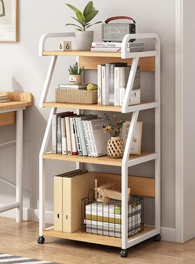 脑HVZ打印机置收架落地可移动多层纳架子书房书架办公室电主机物