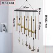 日式 创实木金属风铃挂女饰男生儿童礼物卧室房间阳意台RRB装 饰品