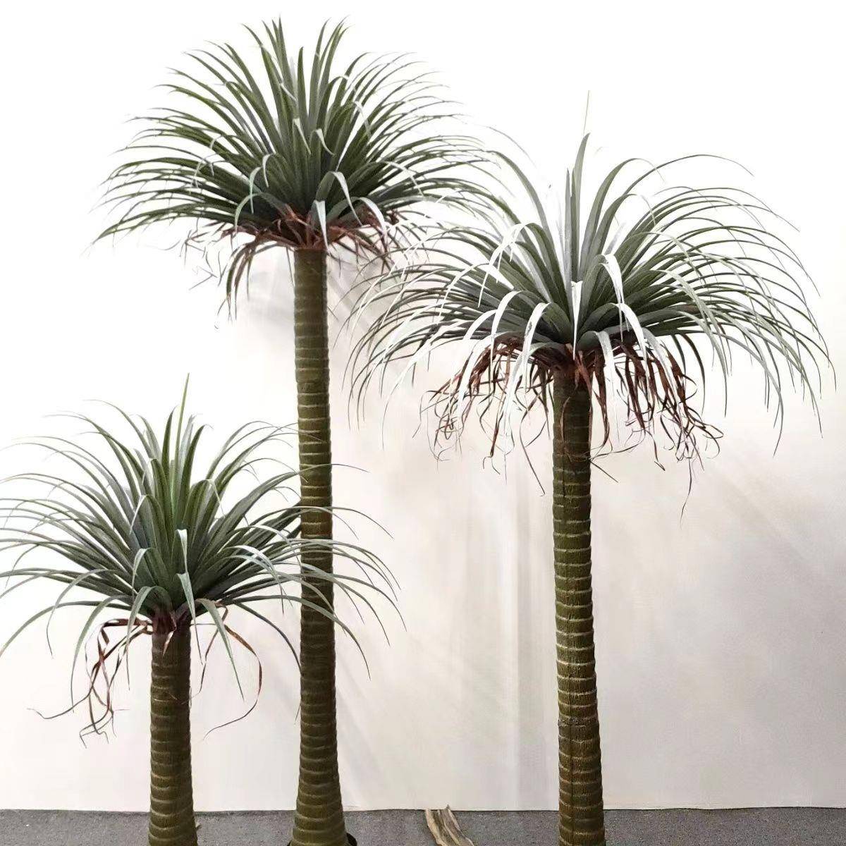 北地欧仿树造景大型ali-6801真龙血树盆栽植物假室内客厅摆件落绿