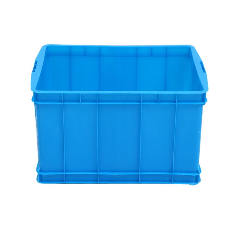 50-350运带盖加厚仓库塑周转箱制5衣胶WQB厂搬箱收纳储物箱大号货
