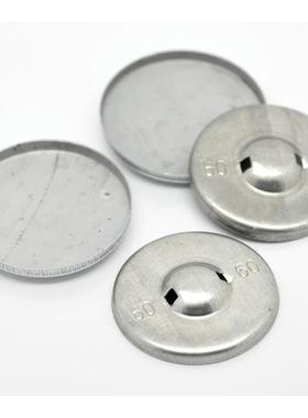 铝包扣布扣发软包扣胚铁底包扣金胚AXF铝沙底包包扣属钮扣