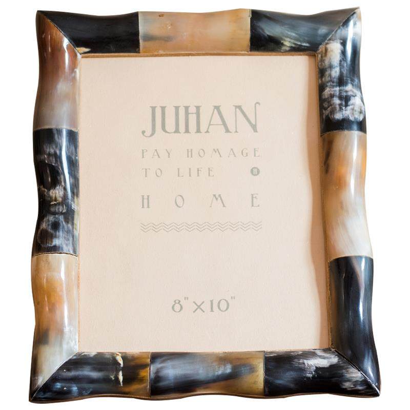 印度进口牛角牛骨相框手工艺术摆件桌面装饰样板间展示,3C数码配件,其它配件,淘宝优惠券,粉丝福利购,淘宝优惠卷