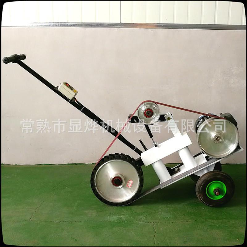熟打手推车砂手推动式砂轮常机砂光机电砂带机手推车抛光磨机平面
