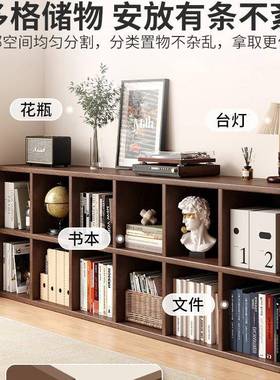 实木书架物落地置架幼儿园自组合格子由柜儿NML用童储物收纳矮家