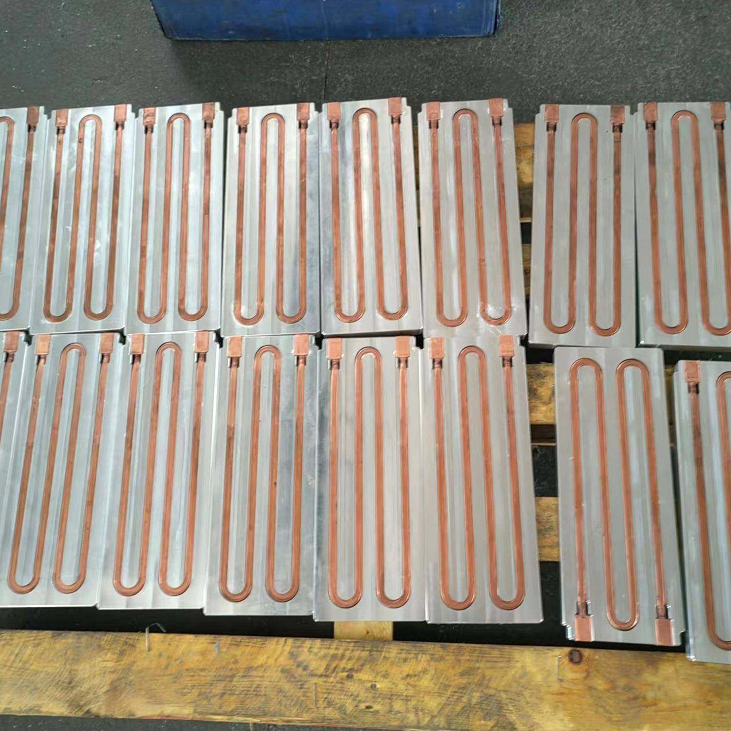 铝6061大-T6水加冷板igt摩擦焊水cnbc924工散热功率电池水液机械