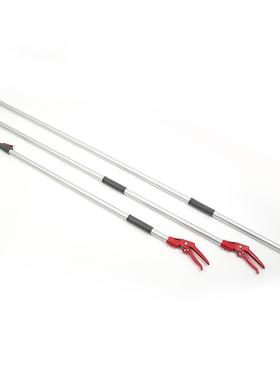 厂家果高枝摘剪锈钢伸缩弹不簧果枝剪园林果树JTL高空修枝子剪刀