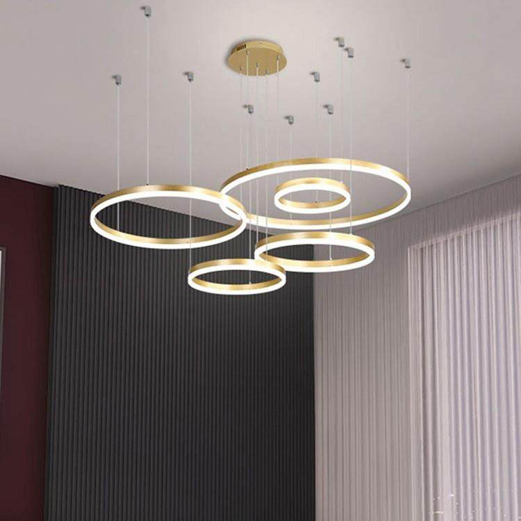 客厅吊灯意式圆环简欧客厅室灯北极轻奢创66244意个性大气护眼餐,家装灯饰光源,智能吊灯,淘宝优惠券,粉丝福利购,淘宝优惠卷