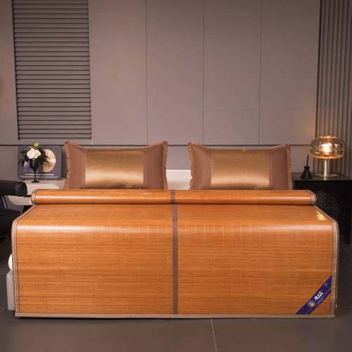 席席凉2面025常备夏季新款竹冰丝席子学生宿舍单人可折叠冬夏两用