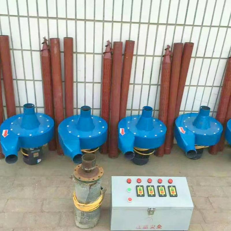 粮食单管风机小麦玉米局部除湿散热降温风机吸式通风机