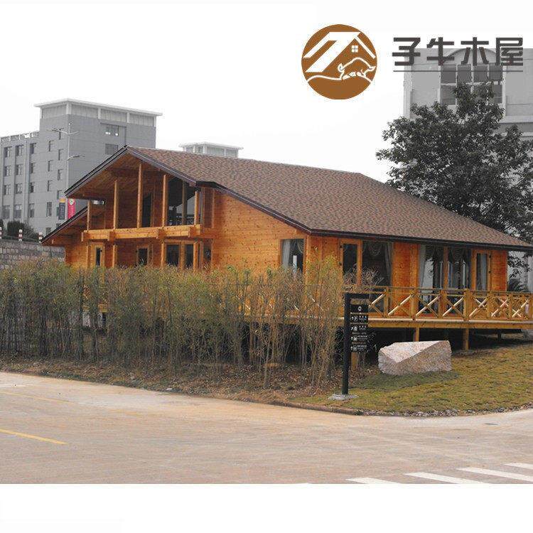 户外防腐小屋两层别墅庭院山庄浙江景观度假 A字木屋移动农家乐房