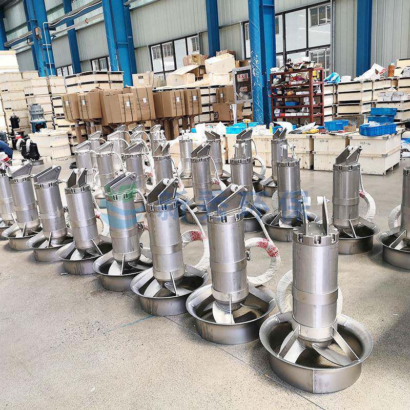 潜水搅拌器的维修与保养铸铁搅拌机污泥池搅拌机