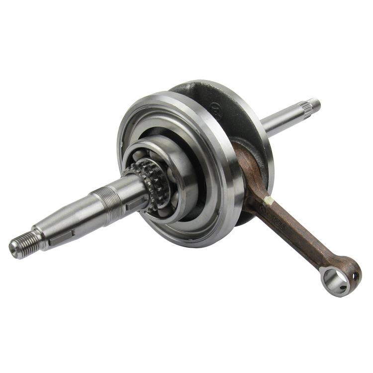 GY6 125/150曲轴 踏板车150助力车125曲轴连杆总成 GY6发动机配件