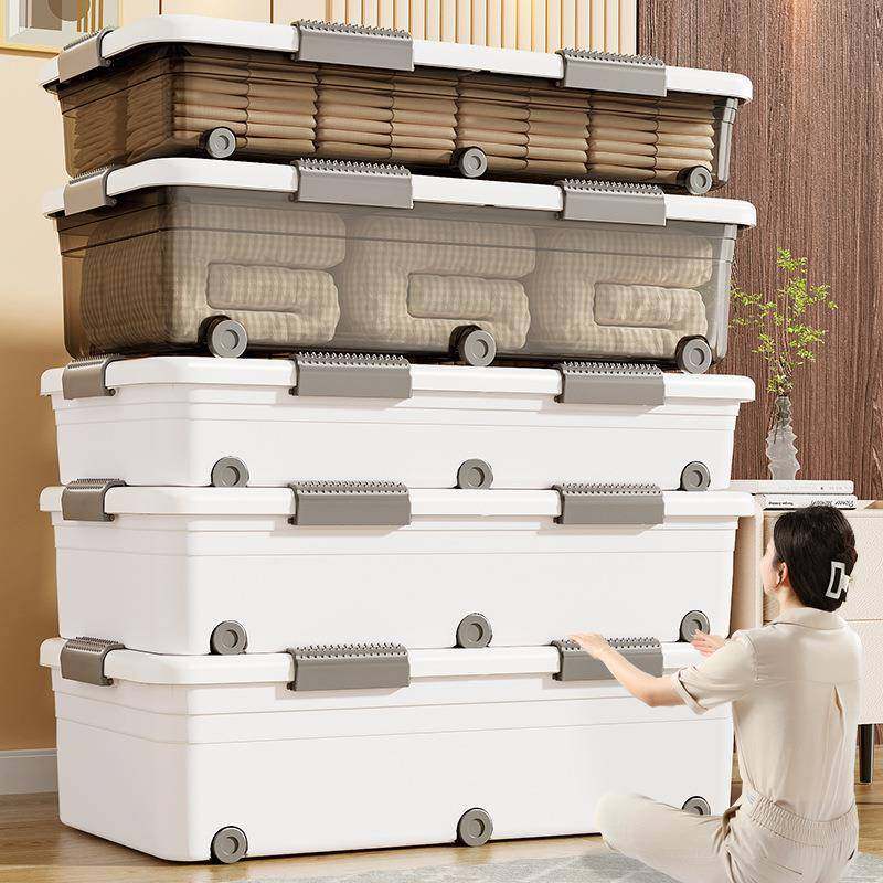 底CDSNX032收纳箱带轮家用抽屉床式衣储整理物箱床下收纳盒服扁平,收纳整理,收纳箱,淘宝优惠券,粉丝福利购,淘宝优惠卷