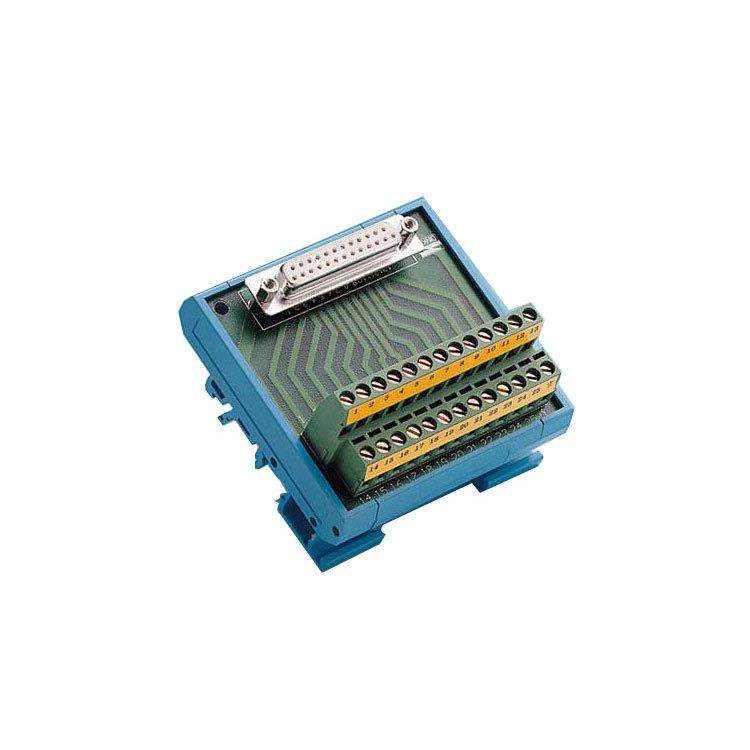 ADAM-92研B2华PC-LabCardsDB-25连接器D-25接线端子DIN轨导支架AD