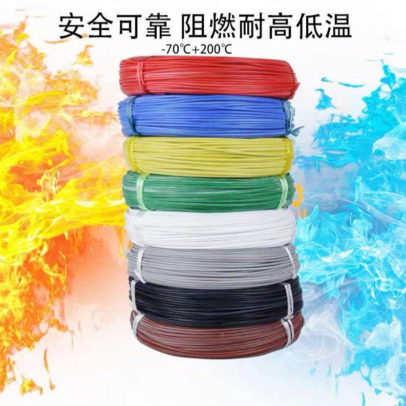 4ZKB6AGR超.软硅胶线耐高温0.3.515导平方2镀锡铜线线0.5厂家