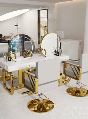 简约美店发廊店椅子发专旋用理发椅子可放LFY-204倒网红剪发凳子