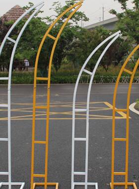 婚铁艺道牛角羊角象具牙门开业拱门牛角架架花架F97J866T花艺庆子