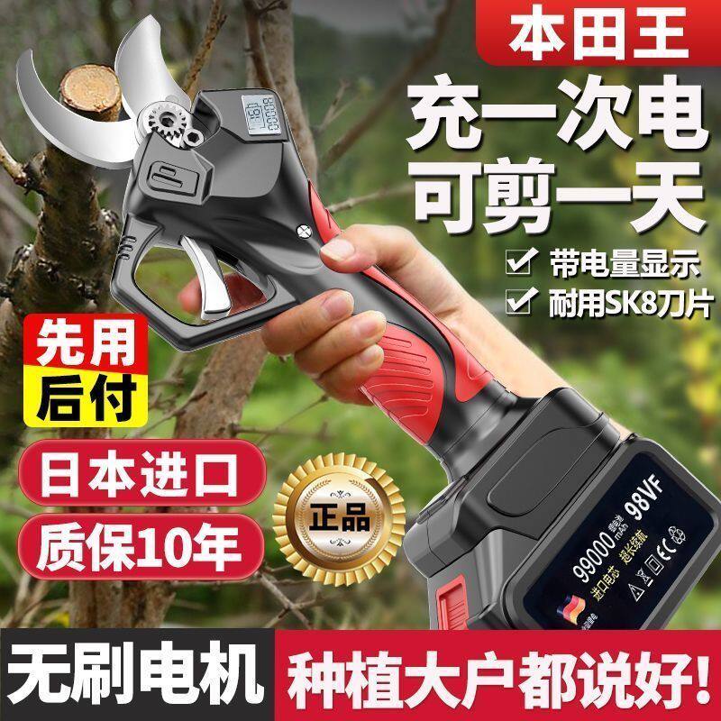 26年新款电动修枝剪果树剪枝剪充电式锂电剪刀剪树枝电剪子剪枝器图片
