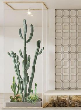 大型仙人柱内植落地橱窗物摆件沙漠FZS42546仿真绿仙人掌室植景观