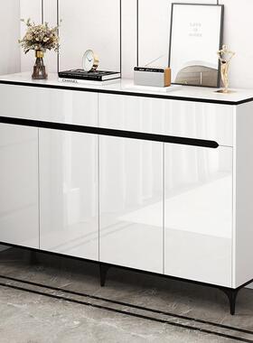 鞋家用门口轻奢子入户柜玄台关柜柜隔断收QJS纳柜楼道外阳储物柜