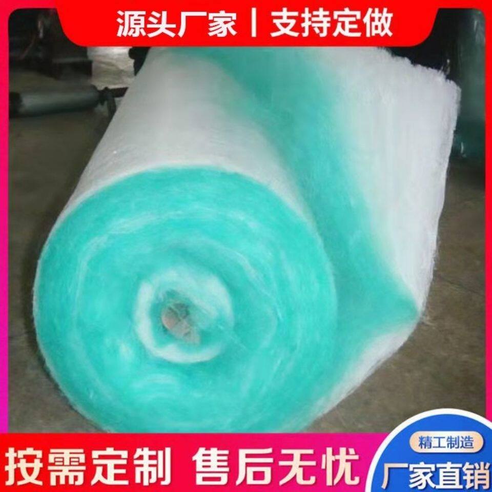 烤漆房过滤棉地棉漆雾过滤玻璃丝棉漆雾毡活性炭棉风口棉厂家直销