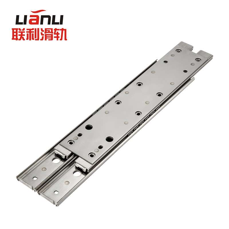 厂家供应SSRRH36线性滑轨两段抽拉型重载不锈钢导轨304不锈钢滑轨