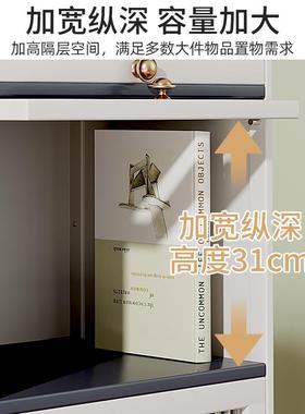 儿童书柜立柜窄木防尘家用卧室客厅夹下缝物楼梯储物置221106书实