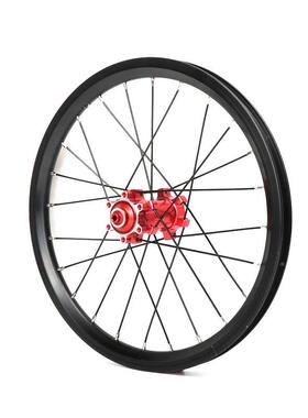 自行车轮组R30516寸305拉碟刹2合培林11速100-135铝直双层金车圈