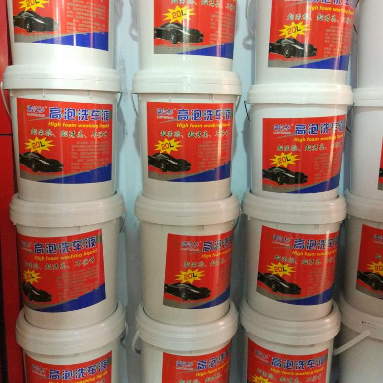 厂家直供高洗车液洗大桶20L汽车洗车香波洗车水蜡泡沫7064多清泡