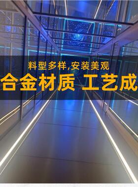 别墅用电梯井道二三层楼小阁UON型曳观引光电梯升家降平台铝合金