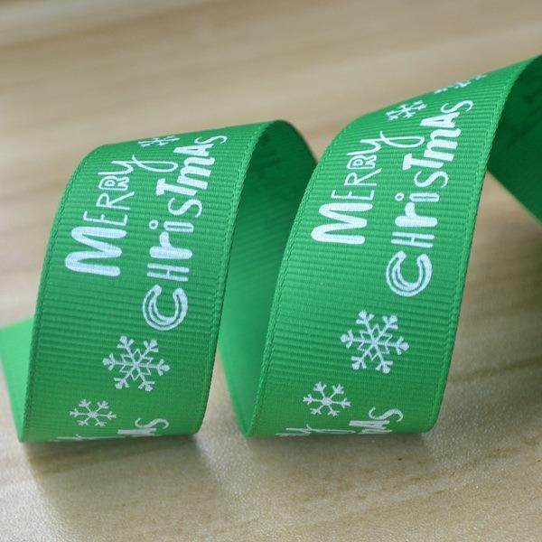 5mm圣诞字礼母节日JFL圣2诞罗纹彩带AS41姚明品包装0丝带