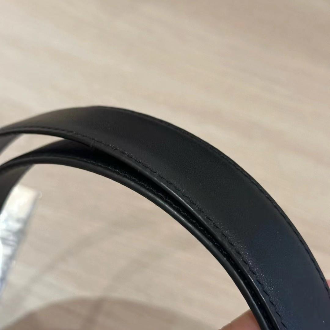 52秋季新款女日k常百搭复士古中性风两色方形搭?腰扣?带101029k16