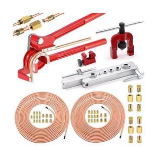 修刹车管线修理装铜管胀841管套扩口器3/16汽刹修车管维套装