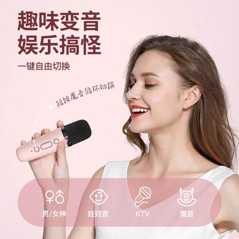 233621 B700A现迷你儿童卡拉ok机话筒一体k歌音克B700A响户外k歌