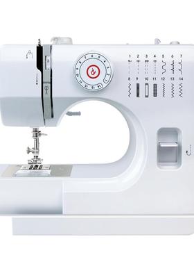 双针多功缝能缝纫机友家立佳728台58027式电动用迷你便机推携式纫