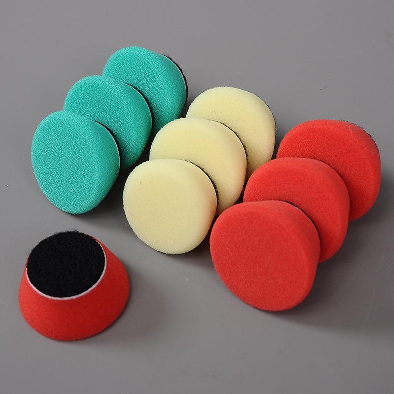 汽车打蜡细抛光套装42件套寸GVM12寸节自粘平面海绵收蜡盘羊毛盘